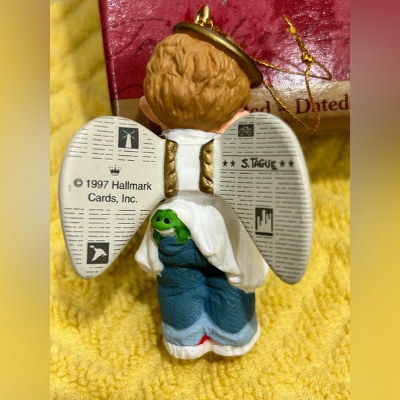 HALLMARK Keepsake "GRANDSON" Ornament with Box Vintage 1997 - Picture 4 of 9